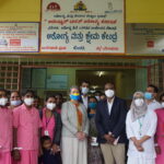 IFC India country head Wendy Werner supports rural health camps conducted by Niramai