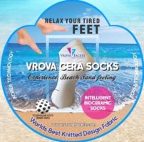 Vrova-Cera Socks - The Intelligent Bio-Ceramic Socks for comfort and health