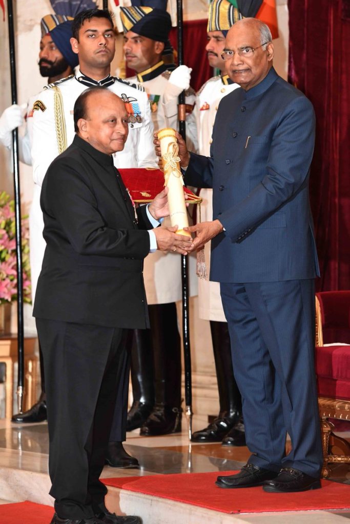 Dr. R.V. Ramani awarded ‘Padma Shri’ by the Govt. of India