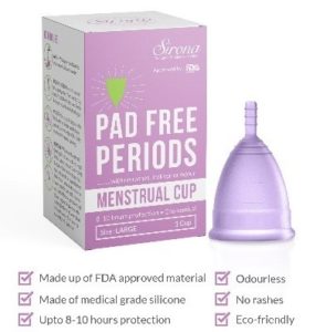 Buy FLOH FDA Approved Reusable Menstrual Cup For Women Online