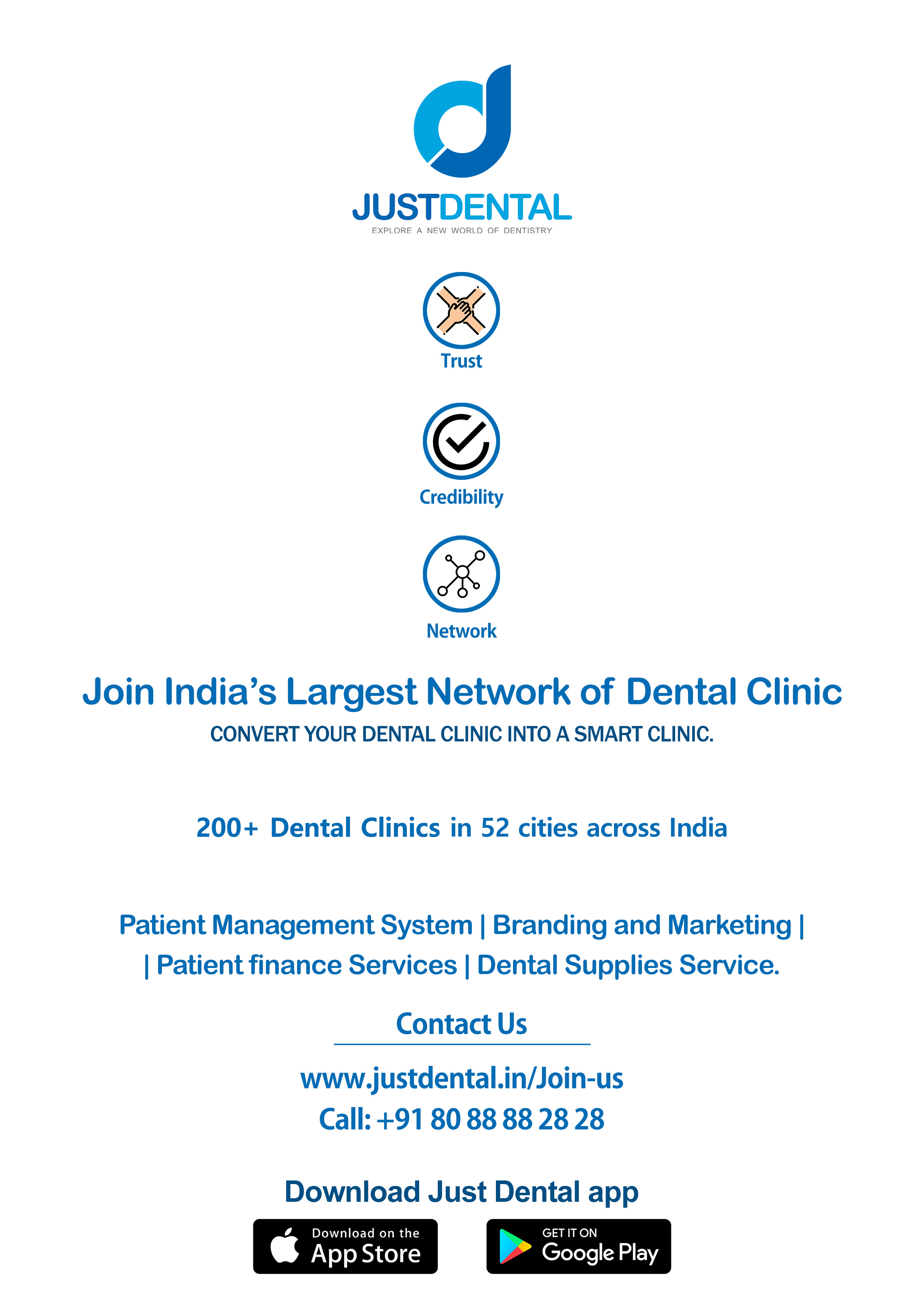 JUSTDENTAL : One-stop destination for your dental problems!