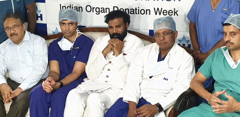 first heart transplant recipient under Arogya Karnataka  Scheme