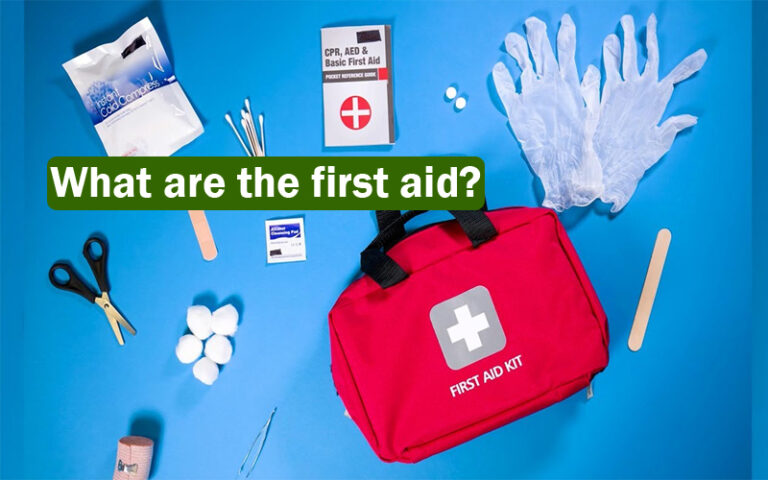 What Are The First Aids? - First Aid Health Vision