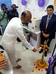 Karimnagar-BJP-MP-Bandi-Sanjay-kumar-lighting-the-jyothy-on-the-occasion-of-14th-branch-hospital-launch-in-karimnagar.