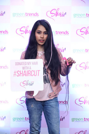 Green trends launches hair donation drive. - Health Vision