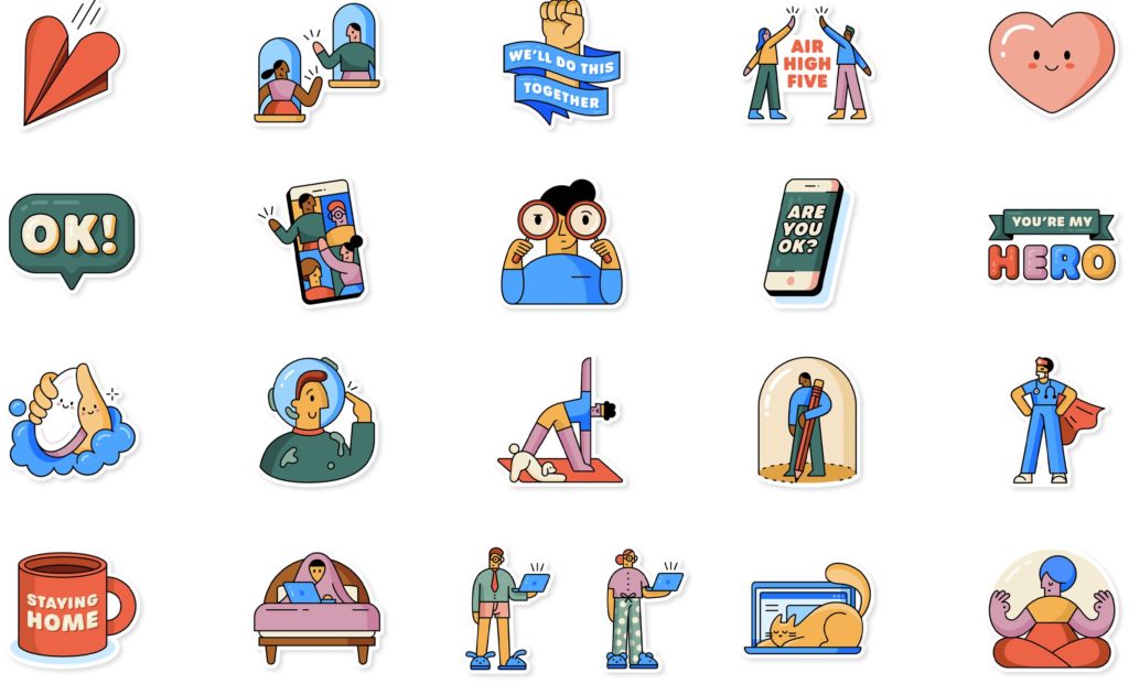 Whatsapp Create A New Sticker Pack Together At Home”