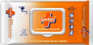 ITC Savlon launches multi-purpose germ protection wipes.