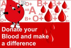 Blood donation can save many lives
