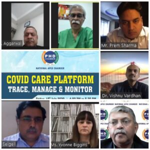 Covid care platform - trace, manage & monitor.
