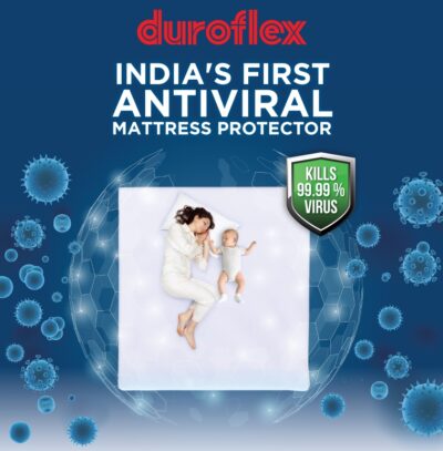 Duroflex Duro Safe Anti Antiviral Mattress Protecto powered by Swiss ...