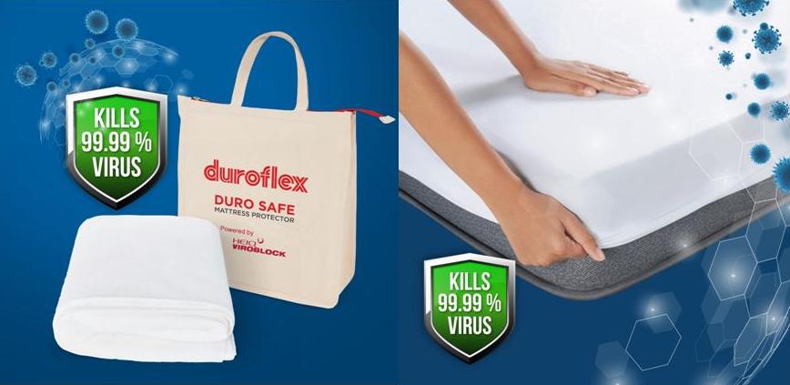 duroflex waterproof mattress protector