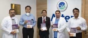 Left-to-Right-Dr.-Chetan-Ginigeri-Dr.-Nitish-Shetty-Dr.-Sagar-Bhattad-Dr.-Shugota-Chakrabarti-Mr.-Ramesh-Kumar-Aster-CMI-Hospital-Bangalore-