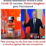 Russia announces a COVID-19 vaccine , the first country in the world to  approve