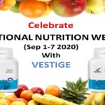 Vestige celebrates national nutrition week