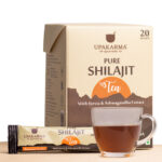 Pure Shilajit Tea powered with 14 Super Herbs  by Upakarma Ayurveda 