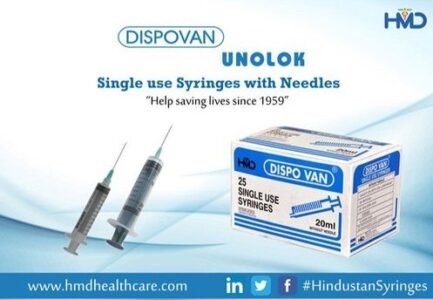 Disposable syringes : HMD to reach 1 billion syringes by June 2021 for supporting the Covid vaccination drive