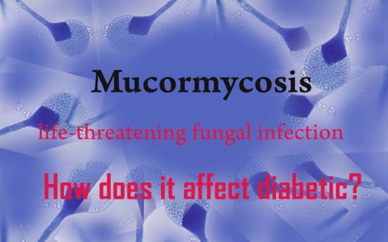 What is mucormycosis and how does it affect diabetic