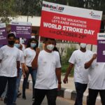 World Stroke Day was observed by Sakra World Hospital with Walkathon