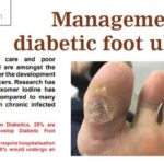 Diabetic foot ulcers can lead to amputation if left untreated.