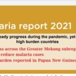 World Malaria report 2021 says India registered progress against malaria.