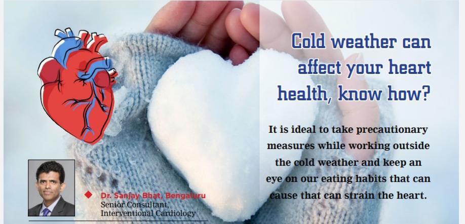 Cold weather can affect your heart health - know how? - Health Vision