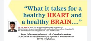 What it takes for a healthy HEART and a healthy BRAIN ?