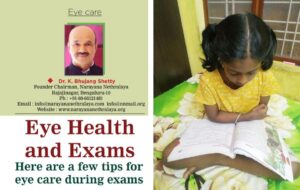 Eye health during exams - Here are a few tips for eye care 