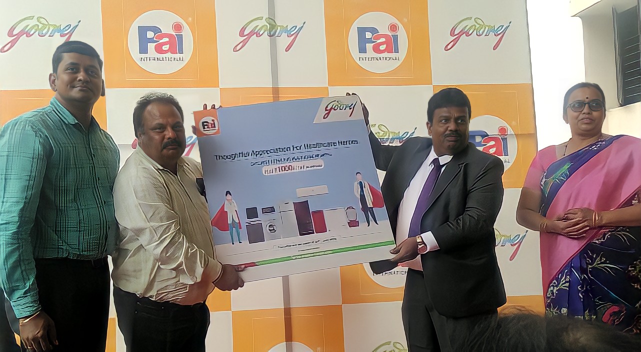 Godrej Appliances in collaboration with Pai International announces an exclusive offer for healthcare workers