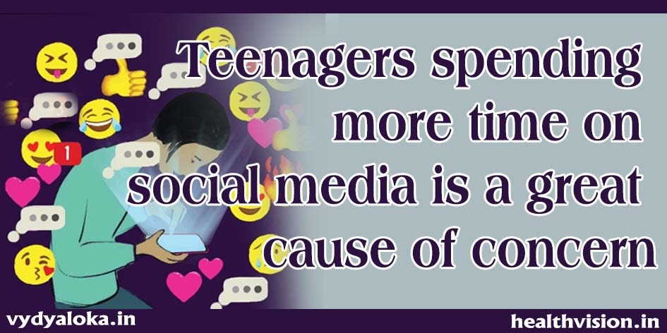 Teenagers spending excessive time on social media adversely impacting mental health