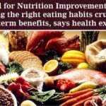 Need for Nutrition Improvement and planning right eating habits crucial