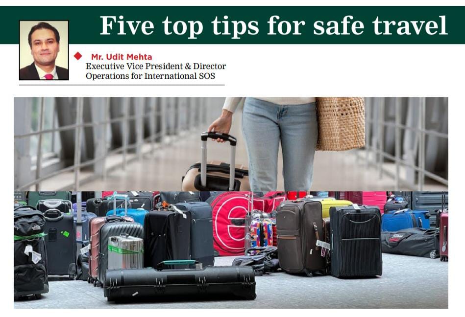 Top tips for safe travel 