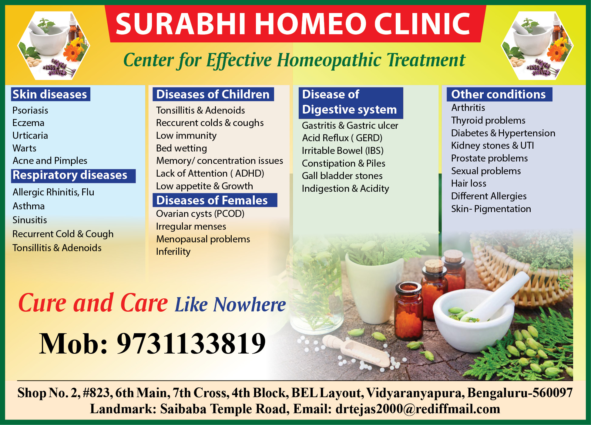 Surabhi Homeo Clinic - Health Vision