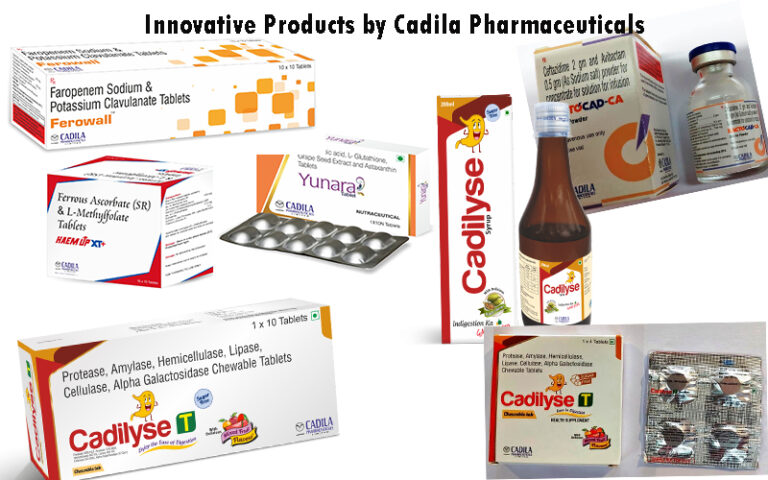 10 Innovative Products by Cadila Pharmaceuticals