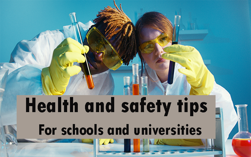 Health and safety tips for schools and universities