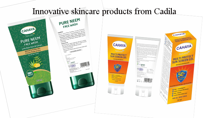 Innovative skincare products from Cadila