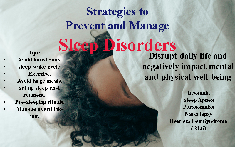 prevent and manage sleep disorders