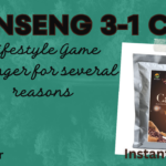 Ginseng 3-1 Cafe - Lifestyle Game Changer for several reasons