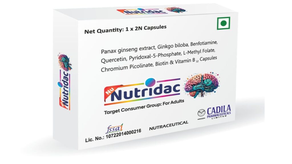 Nu Nutridac Capsule for neurodegenerative and anxiety