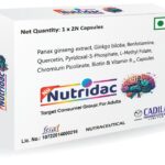 Nu Nutridac Capsule for neurodegenerative and anxiety Nu Nutridac Capsule for neurodegenerative and anxiety