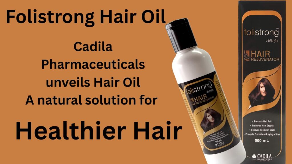 Folistrong Hair Oil #cadila #healthvision #vydyaloka