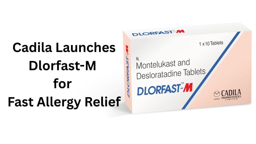 #cadila Launches Dlorfast-M tablet for Fast Allergy Relief #vydyaloka #healthvision