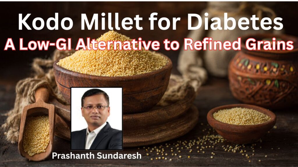 #kodo #millet for #diabetes #woodified #vydyaloka #healthvision