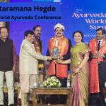 Dr Venkataramana Hegde – Felicitated at World Ayurveda Conference #vydyaloka #healthvision