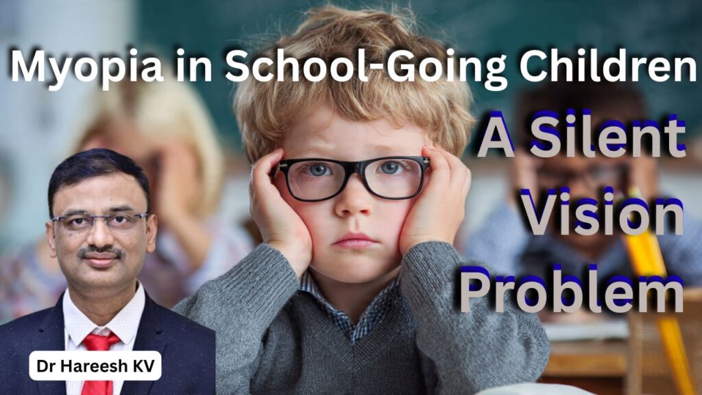 #myopia in School-Going #children #drhareeshkv #abhisheknethradhama #vydyaloka #healthvision