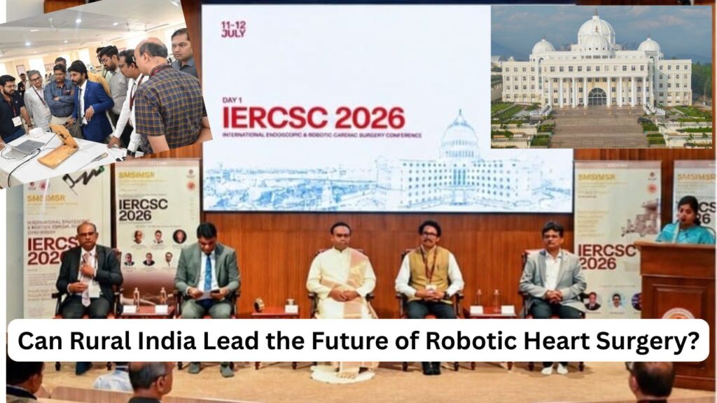 Can Rural India Lead the Future of Robotic Heart Surgery #healthvision #vydyaloka #iercsc 2026 #sathyasaigrama SMSIMSR