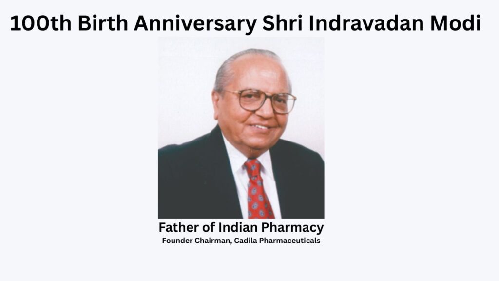 100th Birth Anniversary of Shri Indravadan Modi #vydyaloka #healthvision