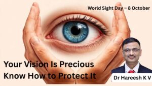 Vision is Precious- Protect It - World Sight Day #abhisheknethradhama #drhareeshkv #eyehospital #yelahanka #vydyaloka #healthvision #shrikrishnamailengi