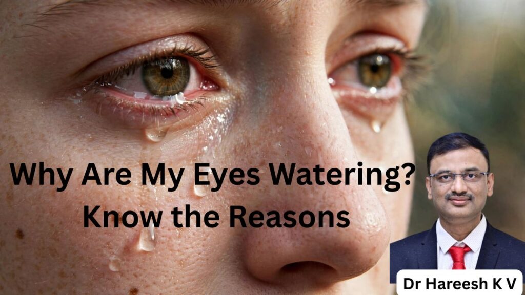 Why Are My Eyes Watering Know the Reasons #abhisheknethradhama #drhareeshkv #eyehospital #yelahanka #vydyaloka #healthvision #shrikrishnamailengi